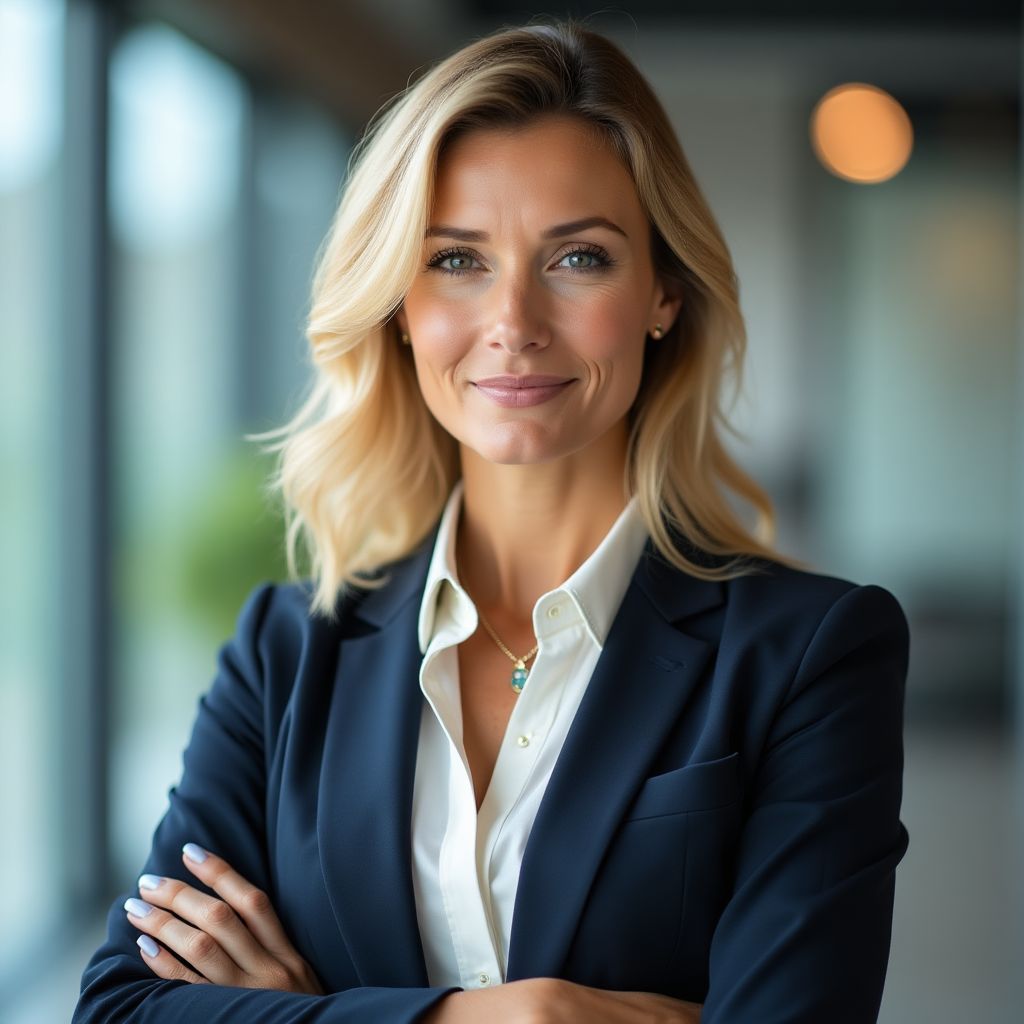 Sophia Müller, directora financiera de empresa europea
